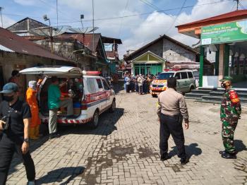 2 Perangkat Positif Covid-19,Â Kantor Kelurahan Bendungan di Lockdown